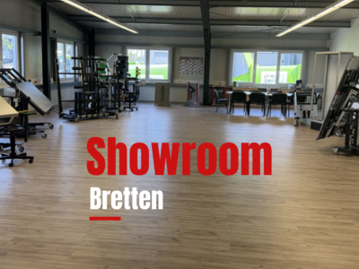 Showroom für Montagesysteme der Bauer Systeme GmbH in Bretten