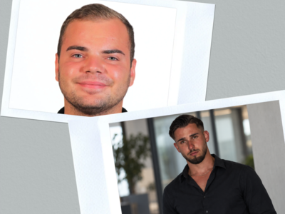 Jonas Merl und Lenny Karle, neue Mitarbeiter der Bauer Systeme GmbH in Bretten